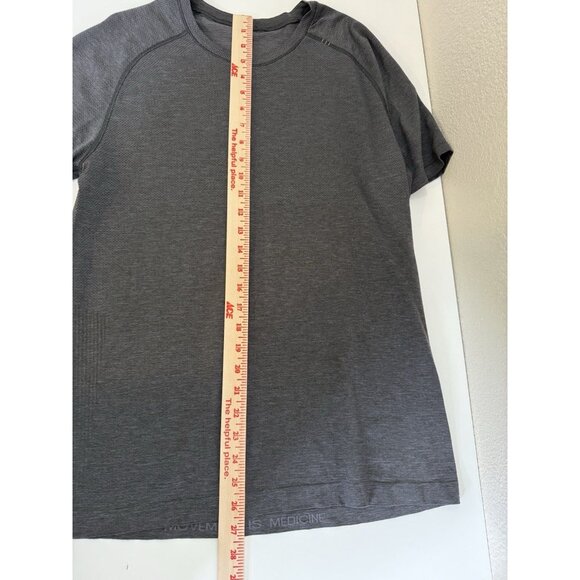 Lululemon Metal Vent Tech Short Sleeve Shirt Medium Size M Gray Mens - Picture 5 of 8